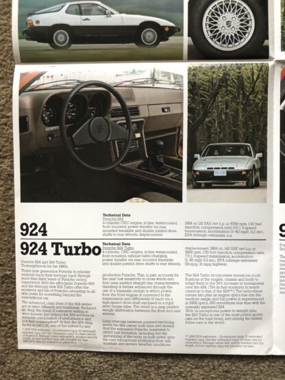 1980 Porsche Range Brochure, 924, 911, 928 - Image 4