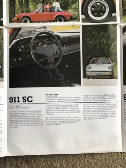 1980 Porsche Range Brochure, 924, 911, 928 - Image 7