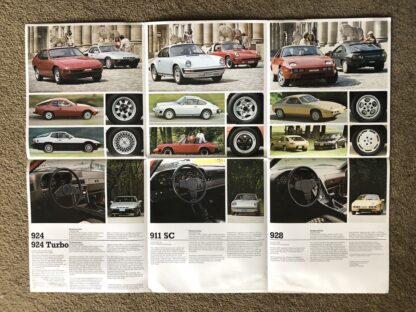 1980 Porsche Range Brochure, 924, 911, 928 - Image 10