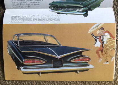 1959 Chevrolet Range Impala Bel Air Biscayne Kingswood Brochure - Image 4