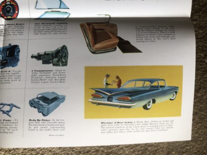 1959 Chevrolet Range Impala Bel Air Biscayne Kingswood Brochure - Image 10