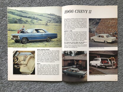 1966 Chevrolet Range Brochure Impala, Caprice, Bel Air, Biscayne, Corvette - Image 5