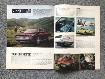 1966 Chevrolet Range Brochure Impala, Caprice, Bel Air, Biscayne, Corvette - Image 6