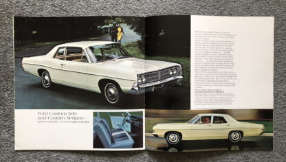 1968 Ford Range Brochure Falcon, Thunderbird, Galaxie, Fairlane - Image 9
