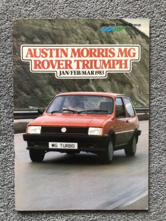 1983 Austin Morris Rover Triumph Range