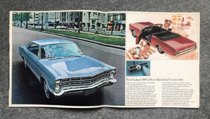 1967 Ford Full Range Brochure Galaxie, XL, LTD, Custom, Wagons - Image 8