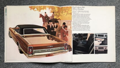 1967 Ford Full Range Brochure Galaxie, XL, LTD, Custom, Wagons - Image 9