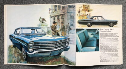 1967 Ford Full Range Brochure Galaxie, XL, LTD, Custom, Wagons - Image 11