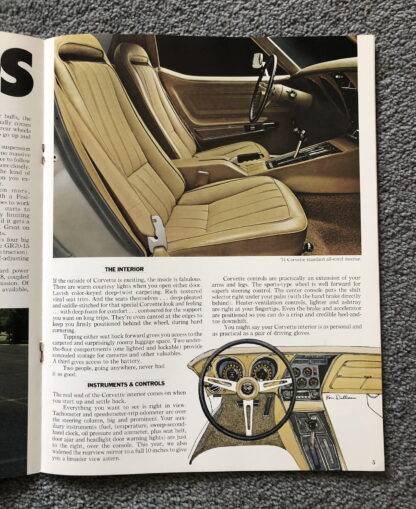1974 Chevrolet Corvette Brochure - Image 4