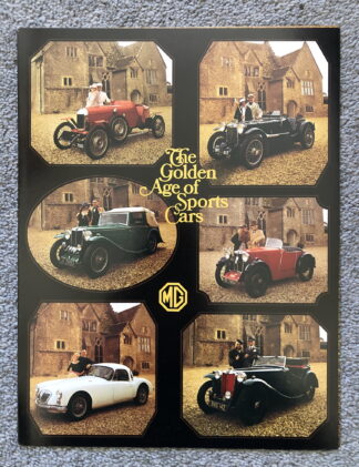 1974 MG MGB, MGB GT, Midget Brochure