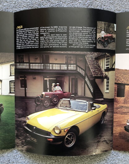 1974 MG MGB, MGB GT, Midget Brochure - Image 3