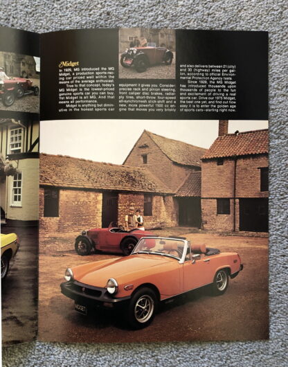 1974 MG MGB, MGB GT, Midget Brochure - Image 4