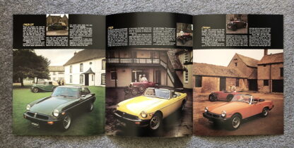 1974 MG MGB, MGB GT, Midget Brochure - Image 7