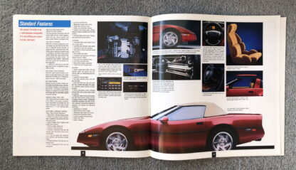 1990 Chevrolet Corvette Brochure - Image 17