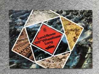 1974 Land Rover 109" Brochure