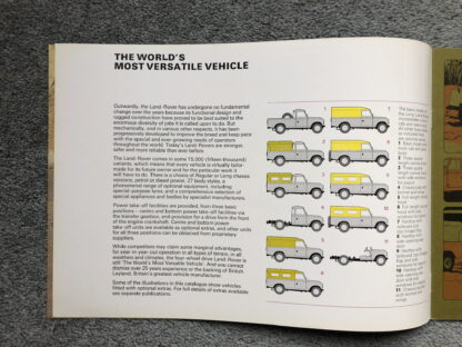 1974 Land Rover 109" Brochure - Image 4