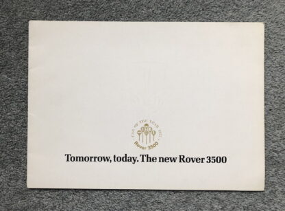 1977 Rover SD1 3500 Brochure