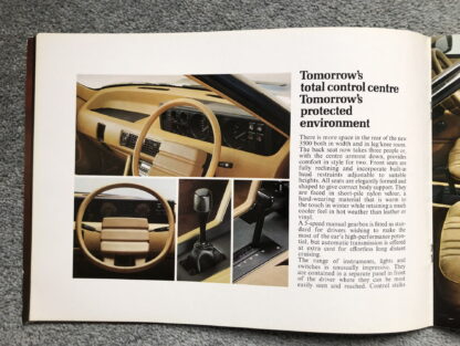 1977 Rover SD1 3500 Brochure - Image 7