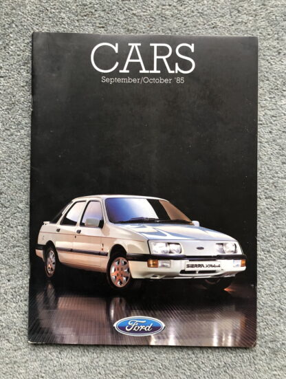 1985 Ford Range Brochure  Escort, Fiesta, Orion, Sierra, Capri, Granada