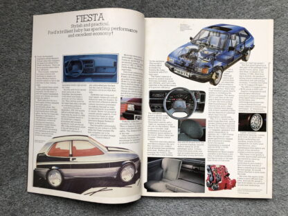 1985 Ford Range Brochure  Escort, Fiesta, Orion, Sierra, Capri, Granada - Image 3