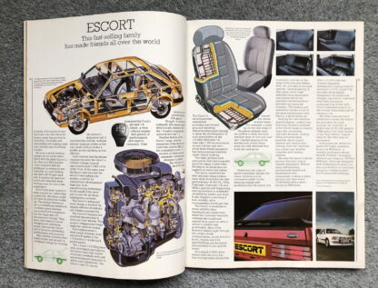1985 Ford Range Brochure  Escort, Fiesta, Orion, Sierra, Capri, Granada - Image 6