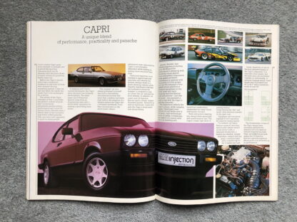 1985 Ford Range Brochure  Escort, Fiesta, Orion, Sierra, Capri, Granada - Image 15