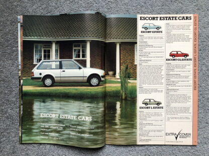 1982 Ford Range Brochure  Escort, Fiesta, Sierra, Capri, Granada - Image 6