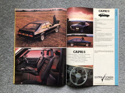 1982 Ford Range Brochure  Escort, Fiesta, Sierra, Capri, Granada - Image 13