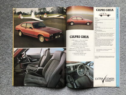 1982 Ford Range Brochure  Escort, Fiesta, Sierra, Capri, Granada - Image 14