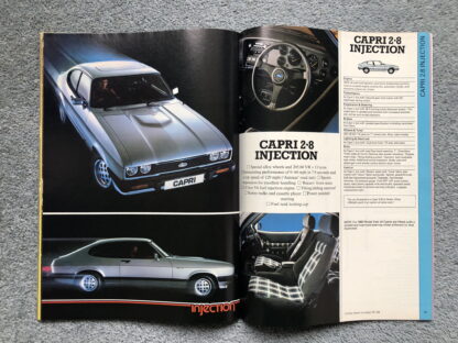 1982 Ford Range Brochure  Escort, Fiesta, Sierra, Capri, Granada - Image 15