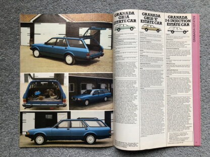 1982 Ford Range Brochure  Escort, Fiesta, Sierra, Capri, Granada - Image 18