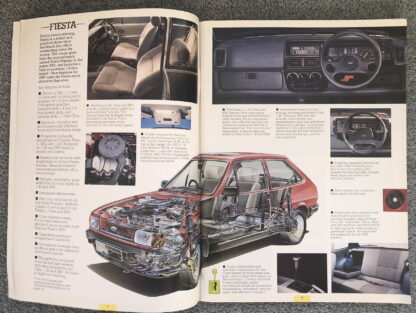 1987 Ford Range Brochure  Escort, Fiesta, Orion, Sierra, Granada, Scorpio - Image 3