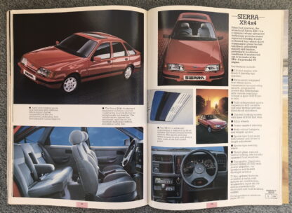 1987 Ford Range Brochure  Escort, Fiesta, Orion, Sierra, Granada, Scorpio - Image 13