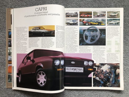 1985 Ford Range Brochure  Escort, Fiesta, Orion, Sierra, Capri, Granada - Image 6