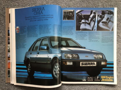 1985 Ford Range Brochure  Escort, Fiesta, Orion, Sierra, Capri, Granada - Image 10
