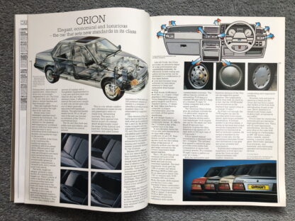 1985 Ford Range Brochure  Escort, Fiesta, Orion, Sierra, Capri, Granada - Image 12