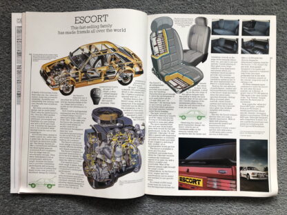 1985 Ford Range Brochure  Escort, Fiesta, Orion, Sierra, Capri, Granada - Image 15