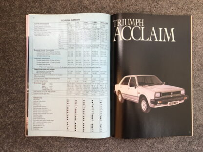 1982 Austin Morris Rover Triumph Range - Image 11