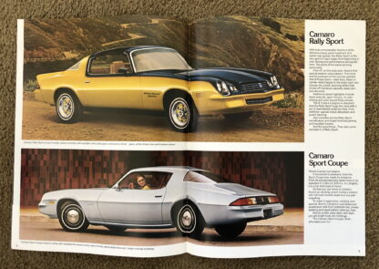 1979 Chevrolet Camaro Brochure - Image 5