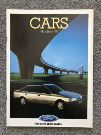1985 Ford Range Brochure  Escort, Fiesta, Orion, Sierra, Capri, Granada