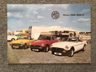 1979 MG MGB Midget Brochure