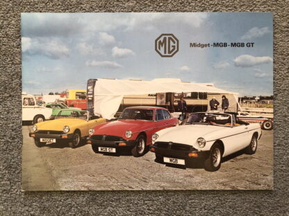 1979 MG MGB Midget Brochure