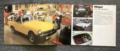 1979 MG MGB Midget Brochure - Image 2