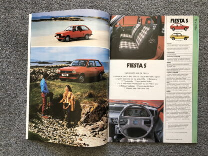 1982 Ford Range Brochure  Escort, Fiesta, Cortina, Capri, Granada - Image 3