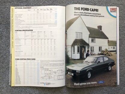 1982 Ford Range Brochure  Escort, Fiesta, Cortina, Capri, Granada - Image 13