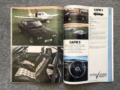1982 Ford Range Brochure  Escort, Fiesta, Cortina, Capri, Granada - Image 14