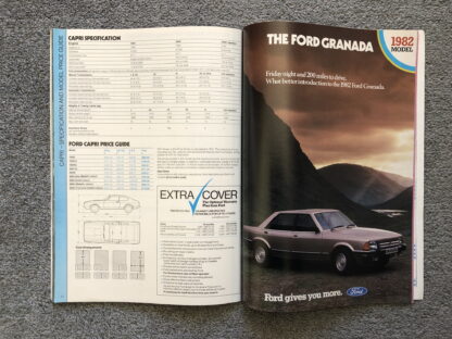 1982 Ford Range Brochure  Escort, Fiesta, Cortina, Capri, Granada - Image 17