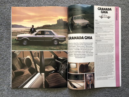 1982 Ford Range Brochure  Escort, Fiesta, Cortina, Capri, Granada - Image 18