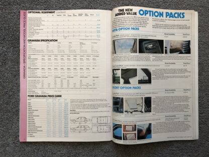 1982 Ford Range Brochure  Escort, Fiesta, Cortina, Capri, Granada - Image 20
