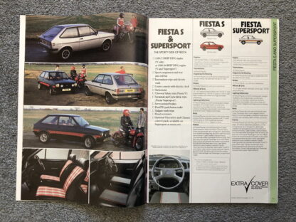 1981 Ford Range Brochure  Escort, Fiesta, Cortina, Capri, Granada - Image 3